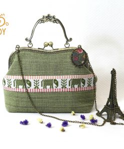 Túi xách thổ cẩm dệt tay-HT190101