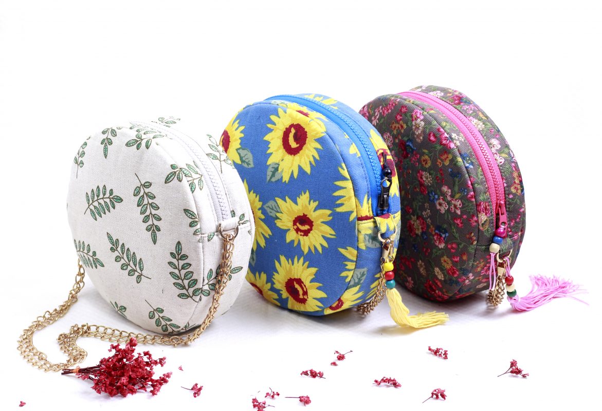 túi xách tròn handmade